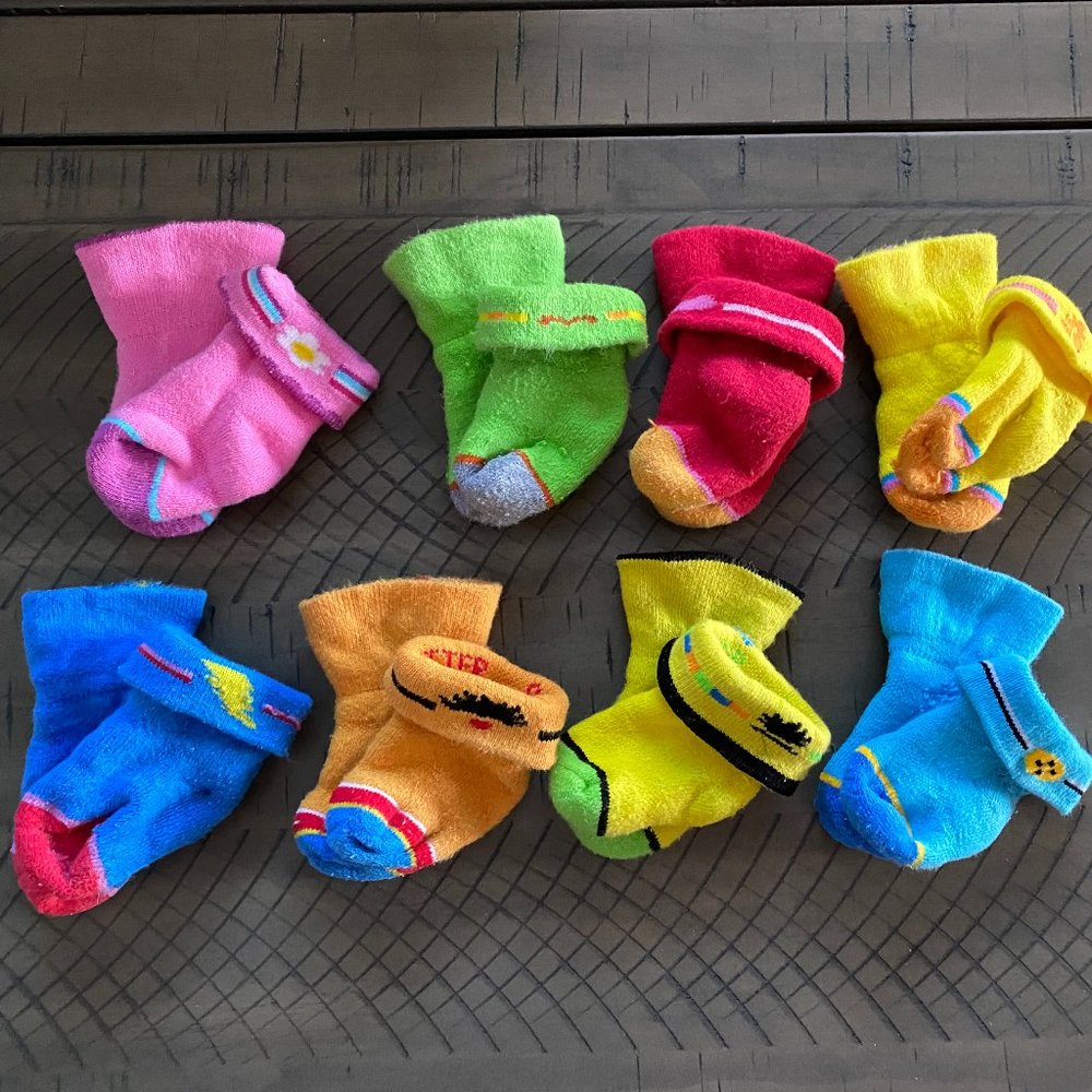 BOMBAS Baby's First Year Sock 8-Pack